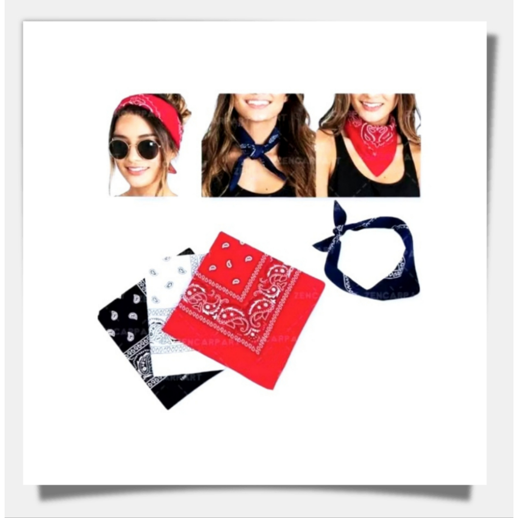 Slayer/bandana Sapu Tangan motif batik