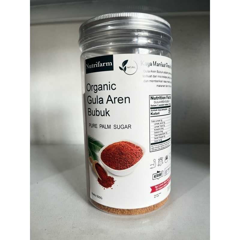 

Gula Aren Bubuk Nutrifarm 500ml