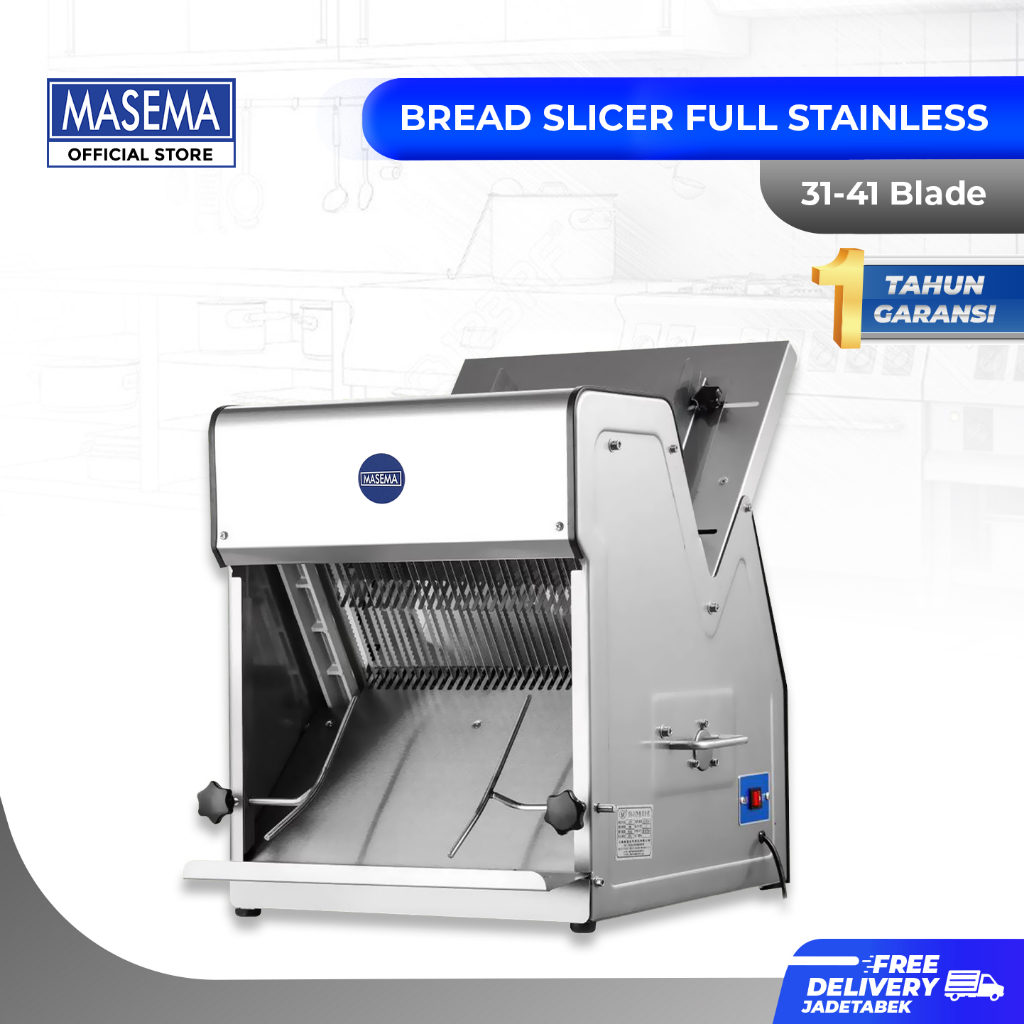 MASEMA BREAD SLICER MACHINE / Mesin Pengiris / Mesin Pengiris Roti Tawar / Pemotong Roti Tawar