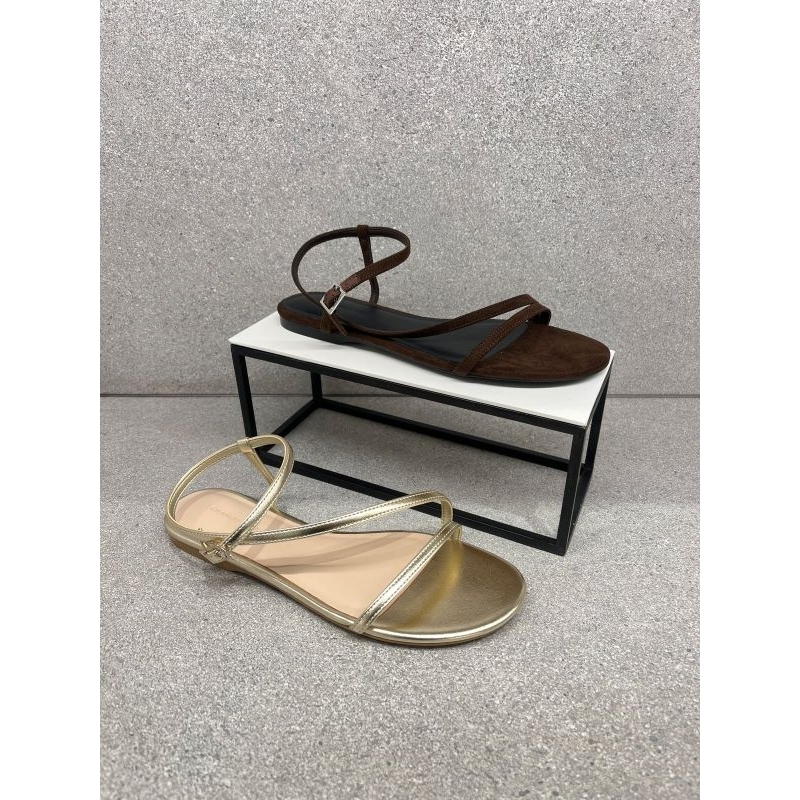 #1-70030090 Metallic Ankle - Jast[p] CK ORIGINAL COUNTER STRAP SANDAL TEPLEK FLAT TALI SLINGBACK STO