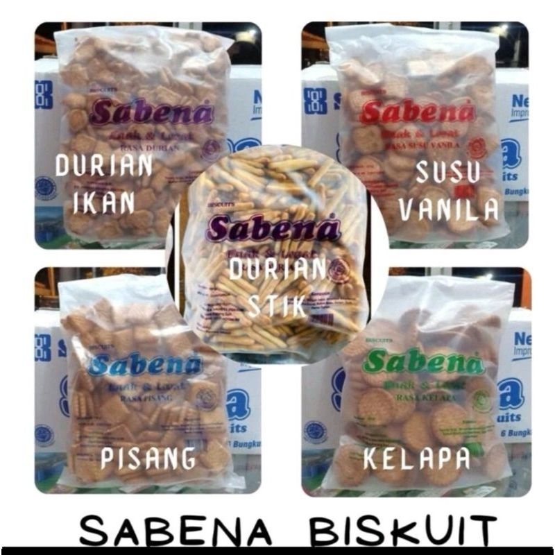 

1Dus Sabena Biskuit 400gram x 6pcs