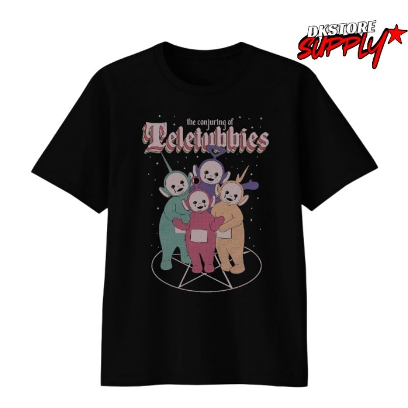 DKSTORE - TELETUBBIES CONJURING Tees - KAOS Teletubbies - Baju Teletubbies