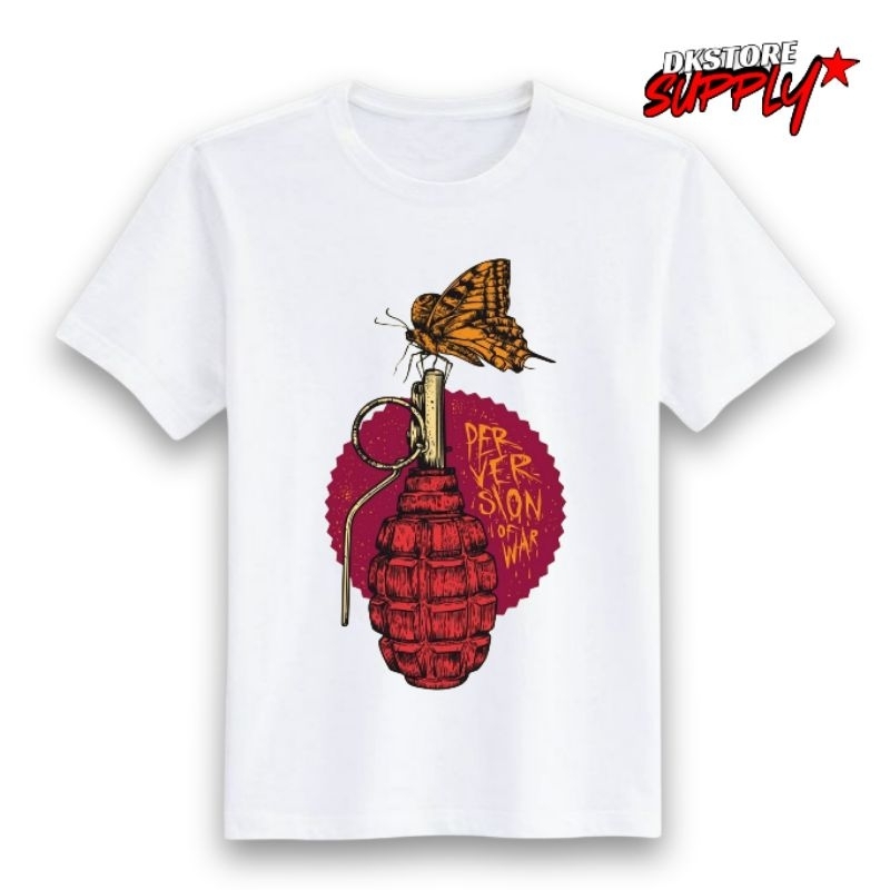 DKSTORE - BUTTERFLY BOMBS Tees - BAJU BUTTERFLY - KAOS BUTTERFLY