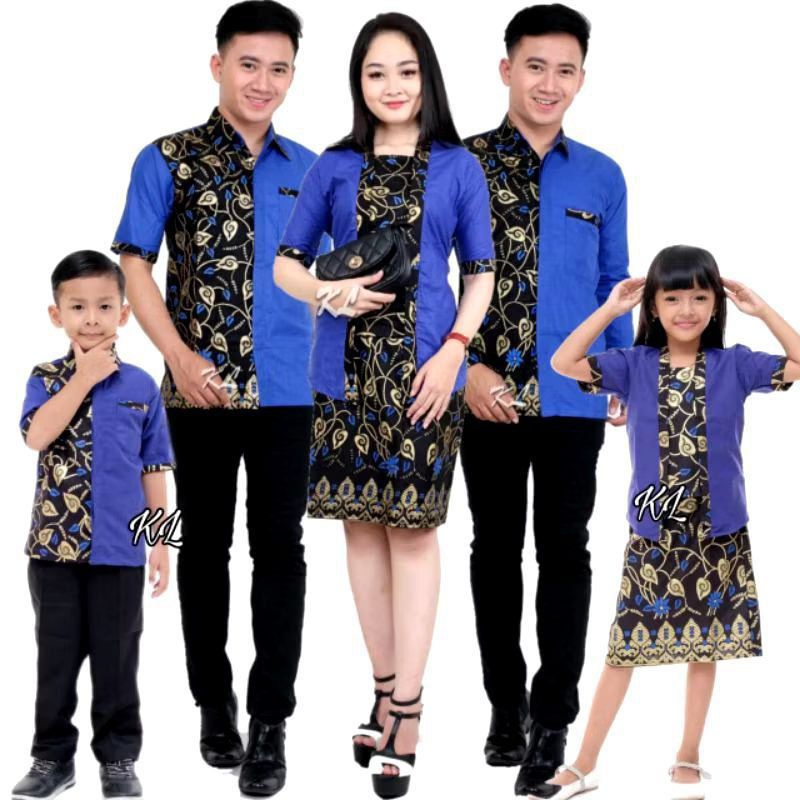 couple keluarga terbaru 2025 couple RnB batik couple family natalan batik kombinasi katun dress