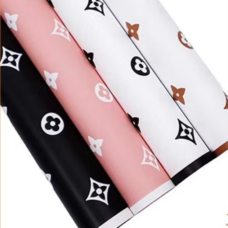 

Cellophane LOUIS VUITTON - Flower Wrapping Paper / Kertas Buket