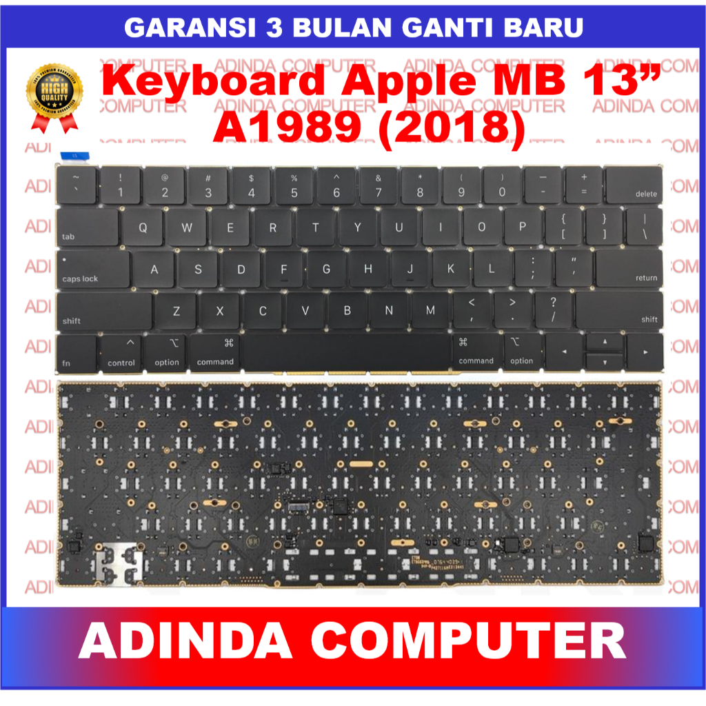 Keyboard Apple Macbook Pro Retina 13 Inch A1989 (2018)