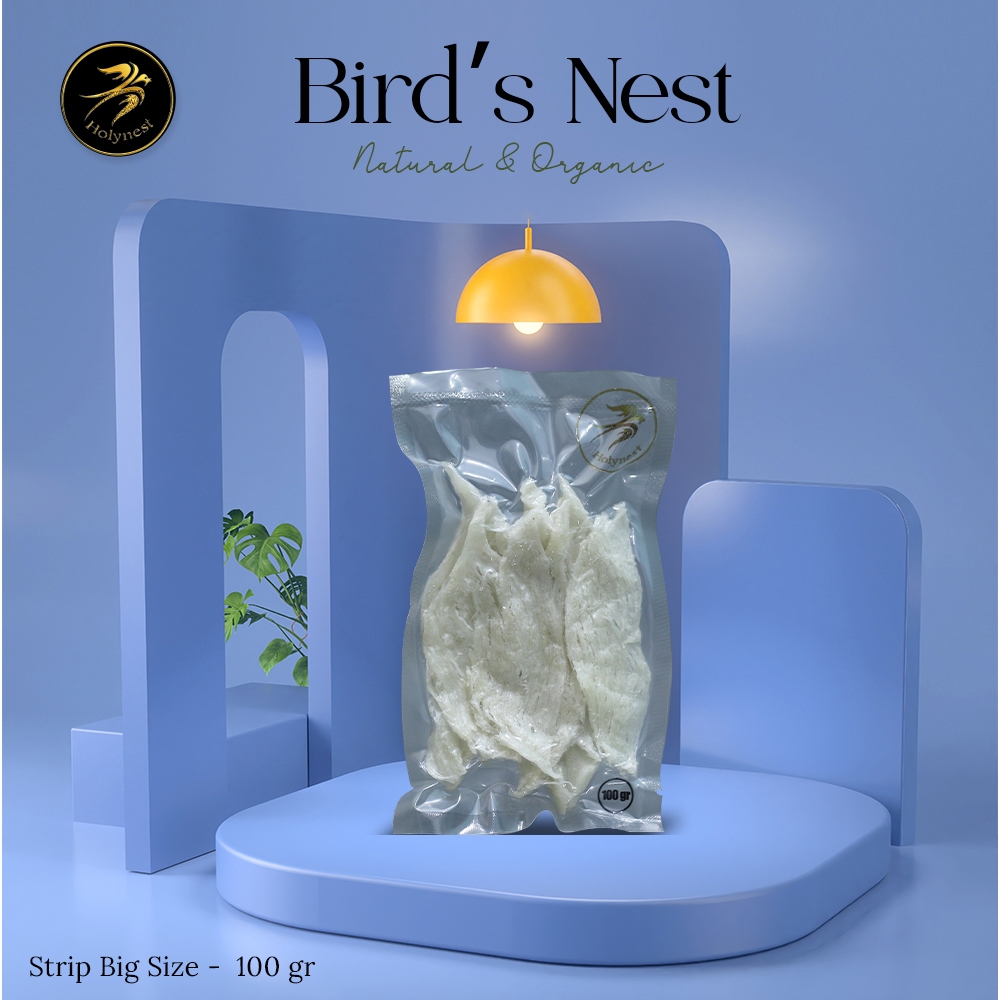 

Sarang Burung Walet Bersih Teri Besar (Strip Toothpick Teri Besar) 100 gr