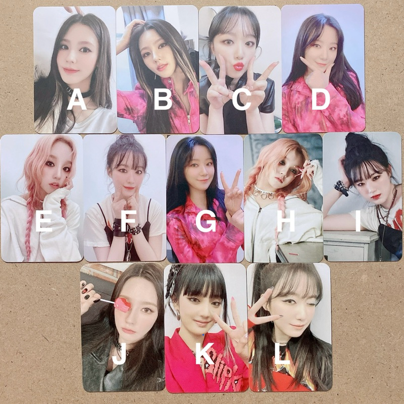 (G)i-dle 1st Full Album - I NEVER DIE - Benefit POB Apple Music Korea Photocard pc gidle idle
