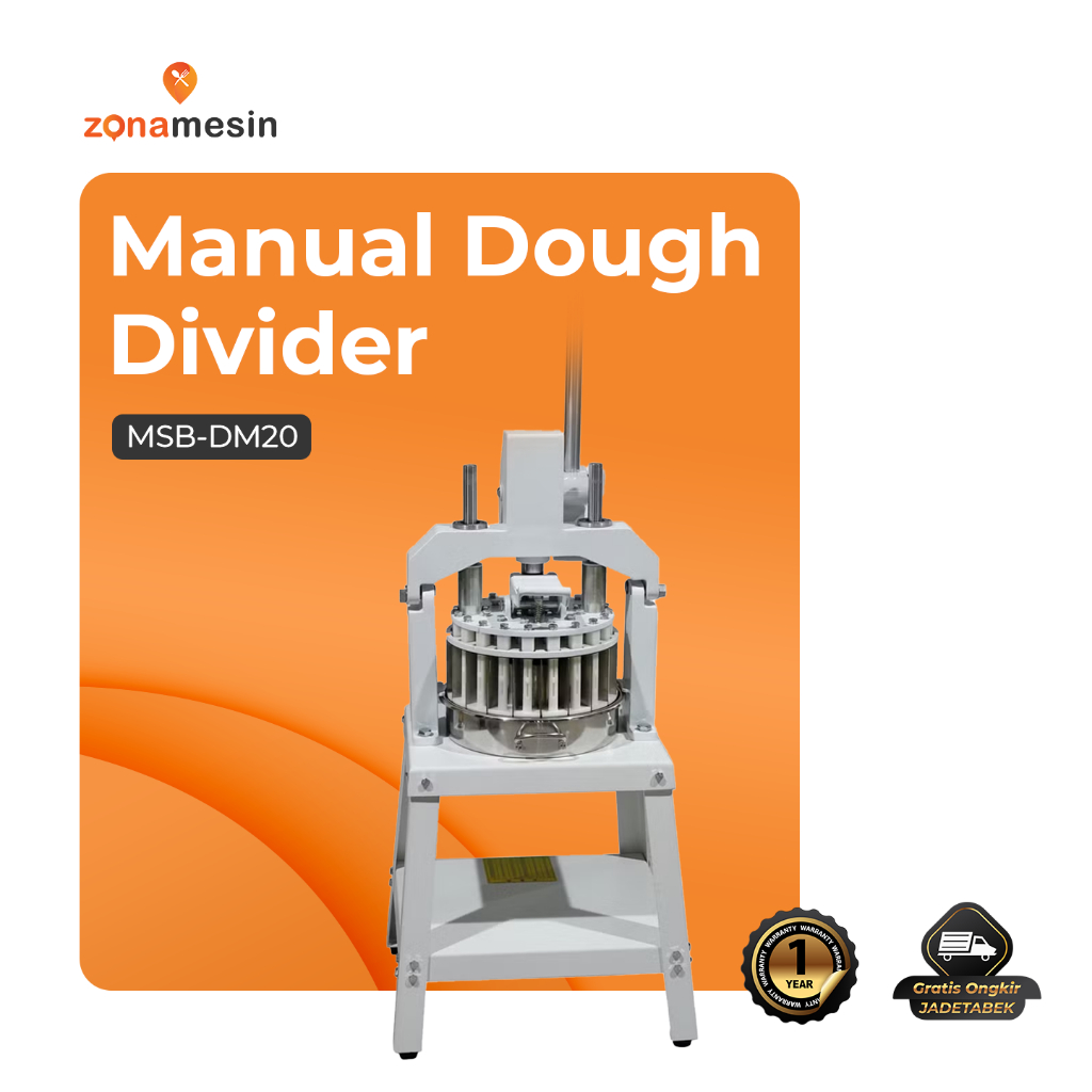 MASEMA MANUAL DOUGH DIVIDER / Pemotong Adonan / Pemisah Adonan / Roti Tawar / MSB-DM20 / MSB-DM36