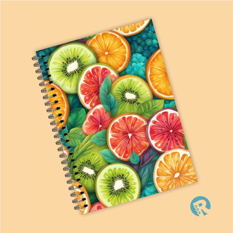 

Ringbook Softcover A5 Buku Catatan Garis/Polos BUAH DAN SAYUR PART1