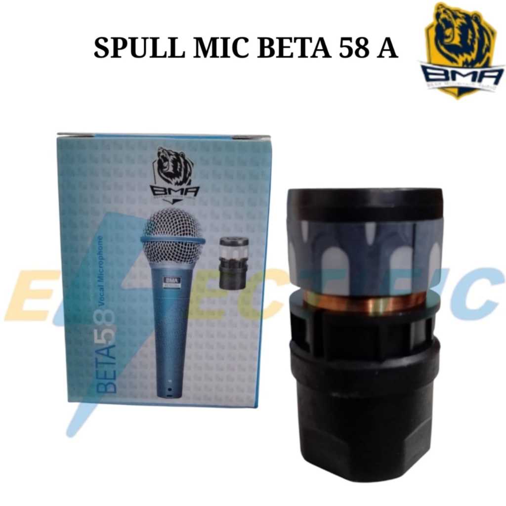 SPULL MICROPHONE BMA BETA-58 /SP0OL MIC BMA BETA 58 / CARTRIDGE / SPULL / SPOOL MIC BMA BETA 58A ORI