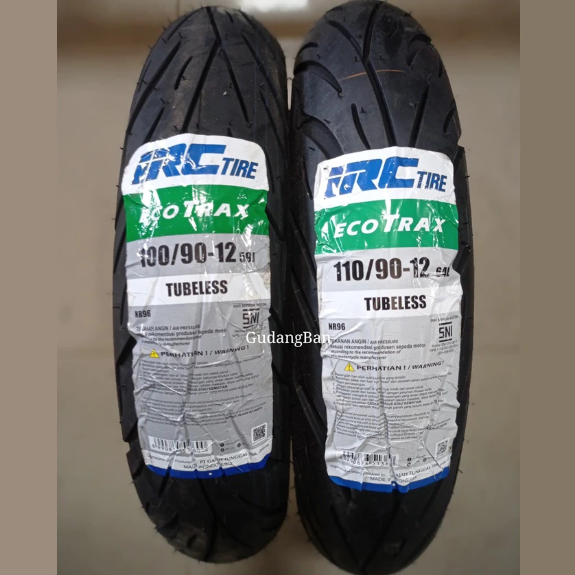 Diskon ( Ring 12 ) Ecotrax Irc Nr96 ( Cek Varian 100 110 90 70 12 ) Ban Scoopy Donat Fazzio Tl Free