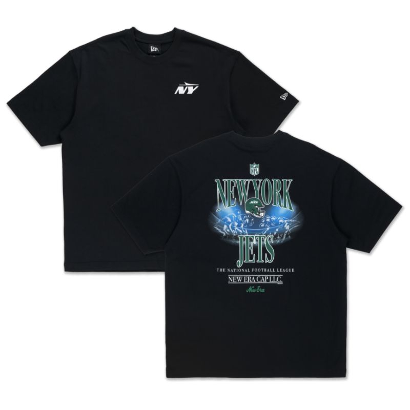 T-Shirt New Era Cap New York Jets NFL Oversized Original