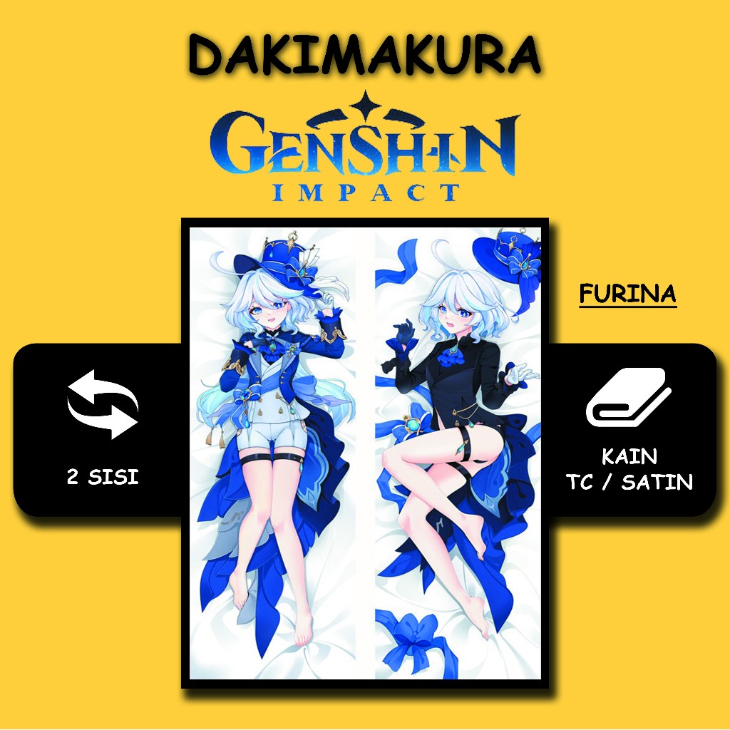 SARUNG BANTAL DAKIMAKURA GENSHIN IMPACT Furina