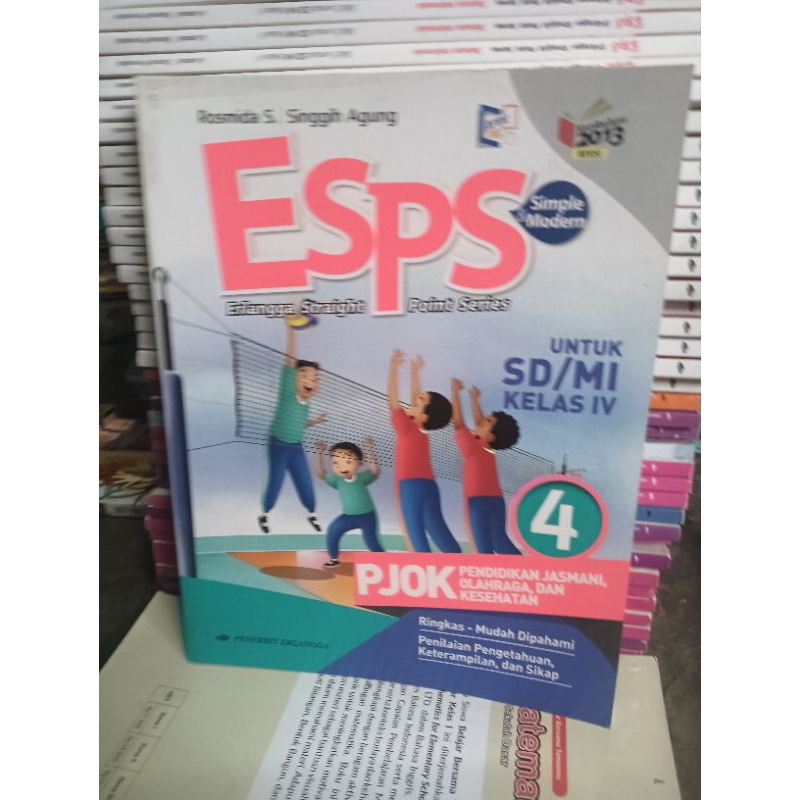 PJOK untuk SD)MI Kelas 4 Kurikulum 2013 revisi