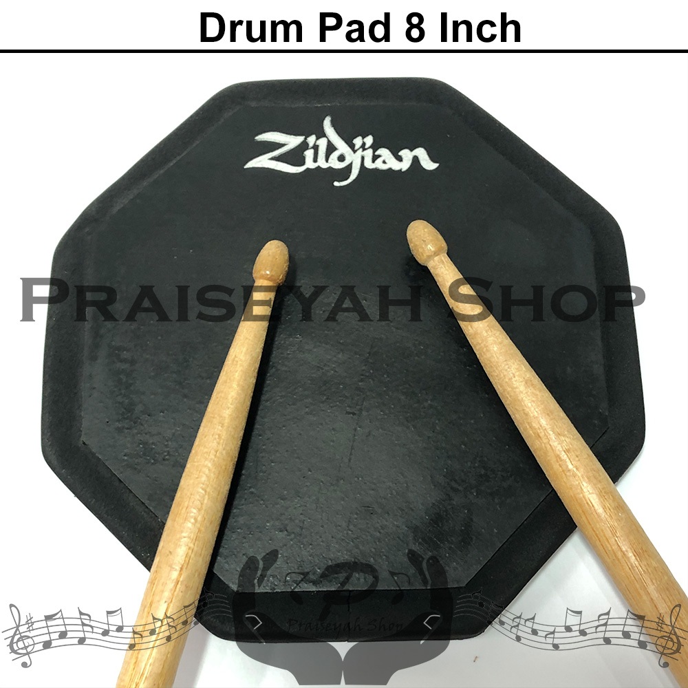 Drum Pad 8 Inch Latihan Sticking