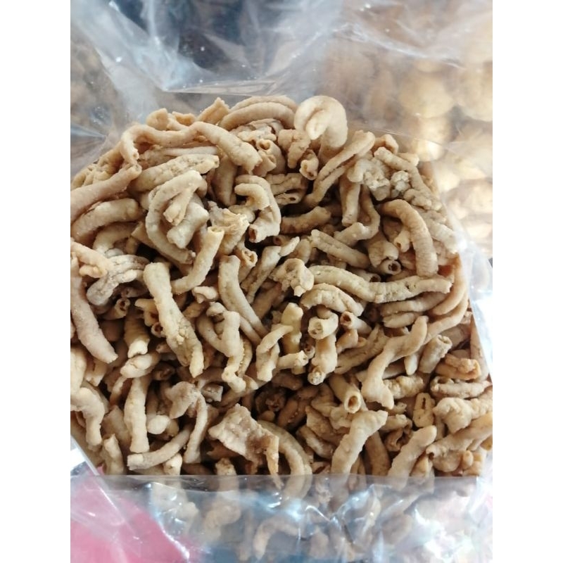

kripik usus super gurih dan renyah 1 bal 2kg