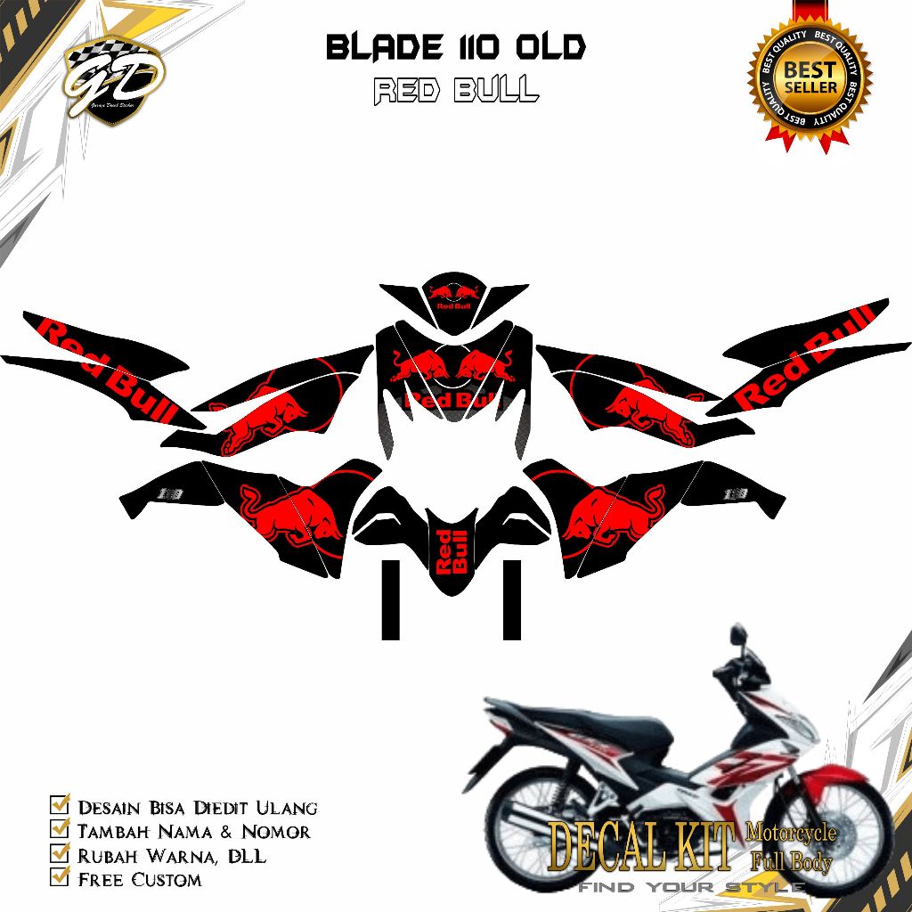 Decal Blade Old Full Body Decal Blade Lama Full Body RB