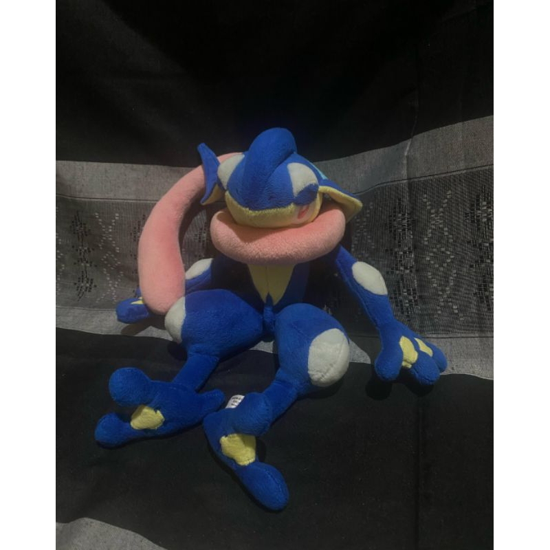 Boneka Pokemon Plush Greninja San-ei Original - Boneka Greninja Jepang Berkualitas