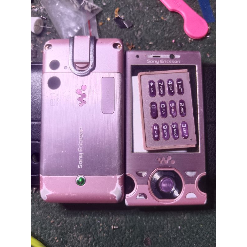Casing original sony Ericsson W995 pink