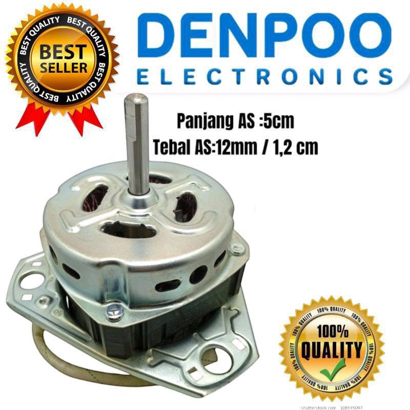 DINAMO WASH/PENCUCI MESIN CUCI DENPOO 2 TABUNG