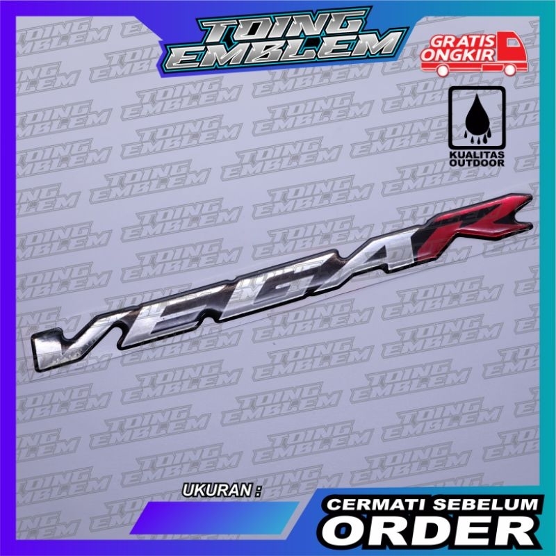 emblem Yamaha vega/emblem timbul Yamaha vega/emblem Titanium Vega/emblem Yamaha Vega