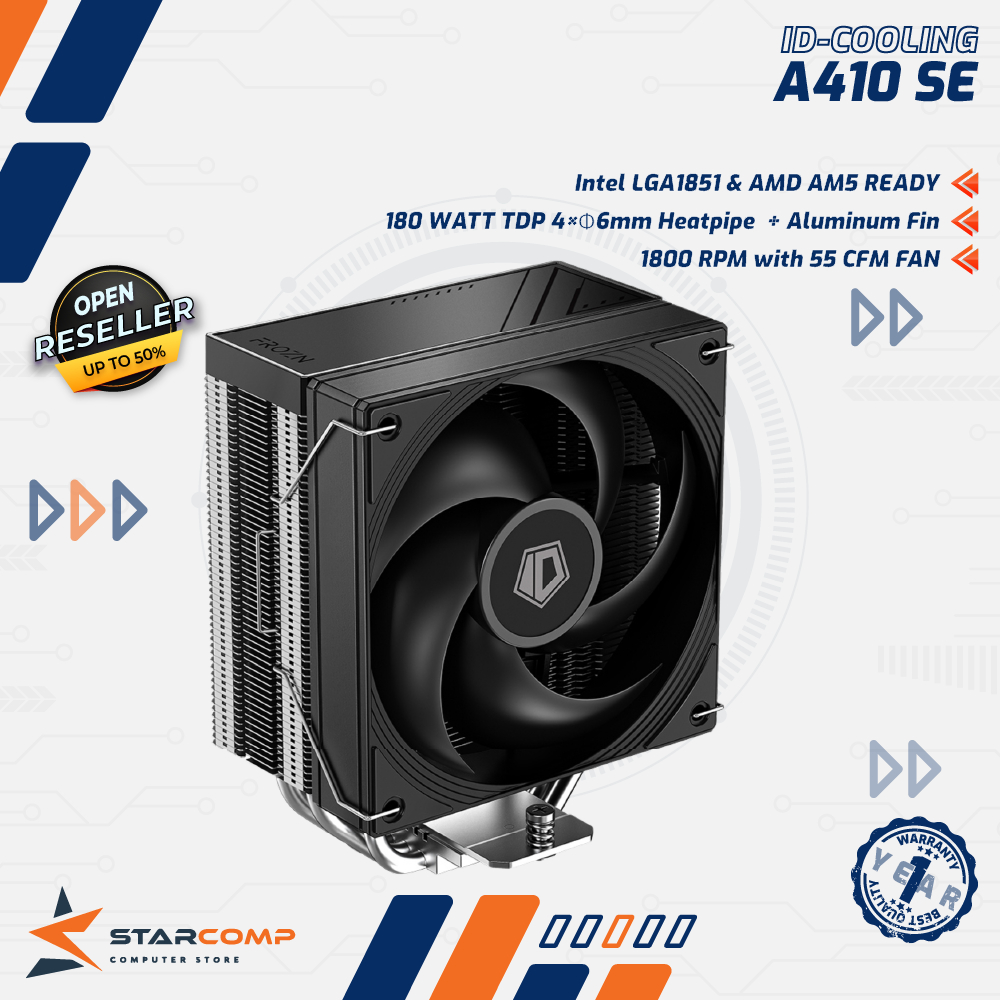 ID-COOLING FROZN A410 SE CPU Cooler 4 Heatpipe Intel AMD