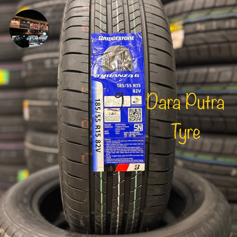 ban mobil 185 55 15 bridgestone turanza 6 enliten 185/55 R15 Turanza 6 ( brio rs, ford firsta, city 