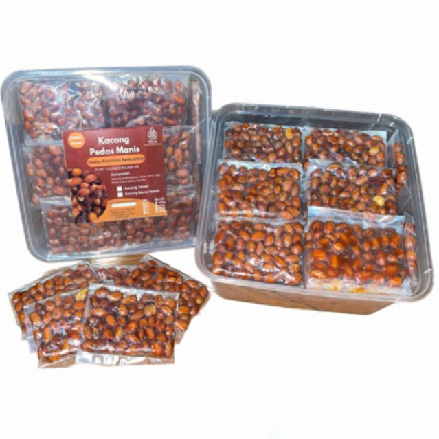 

Kacang Tanah Pedas Manis Isi 50 pcs @15gram