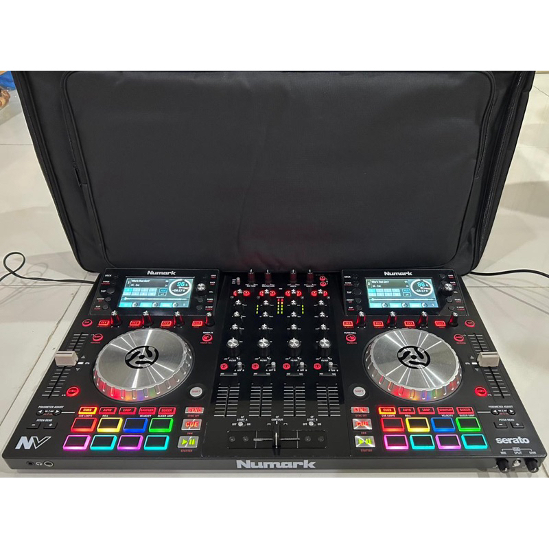 Alat DJ Numark NV Dual Display + Tas Controller DJ Limited Like Denon DJ MCX8000 Pioneer DJ XDJ CDJ 
