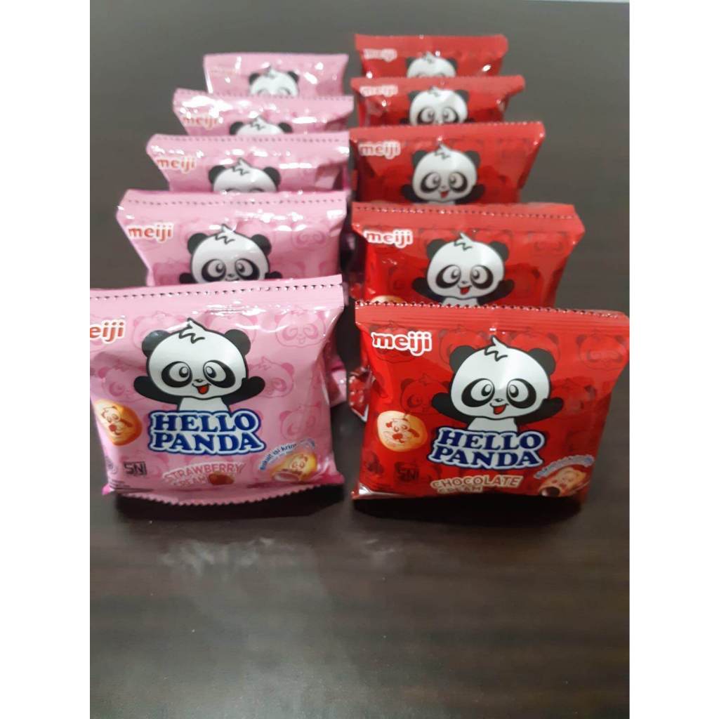 

Biskuit Meiji Hello Panda (isi 10 bks)