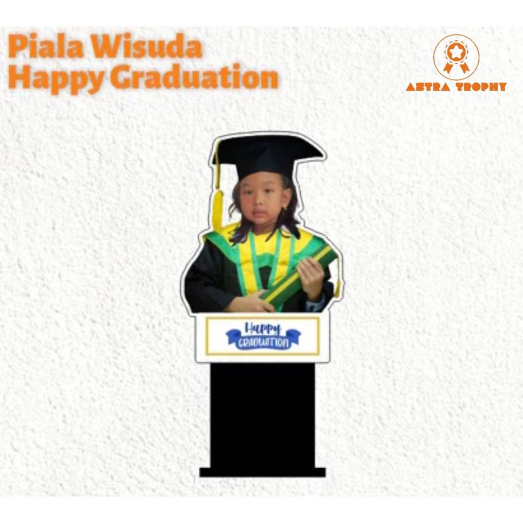 Piala Wisuda Foto Anak Plakat Wisuda Foto Siswa Akrilik Custom