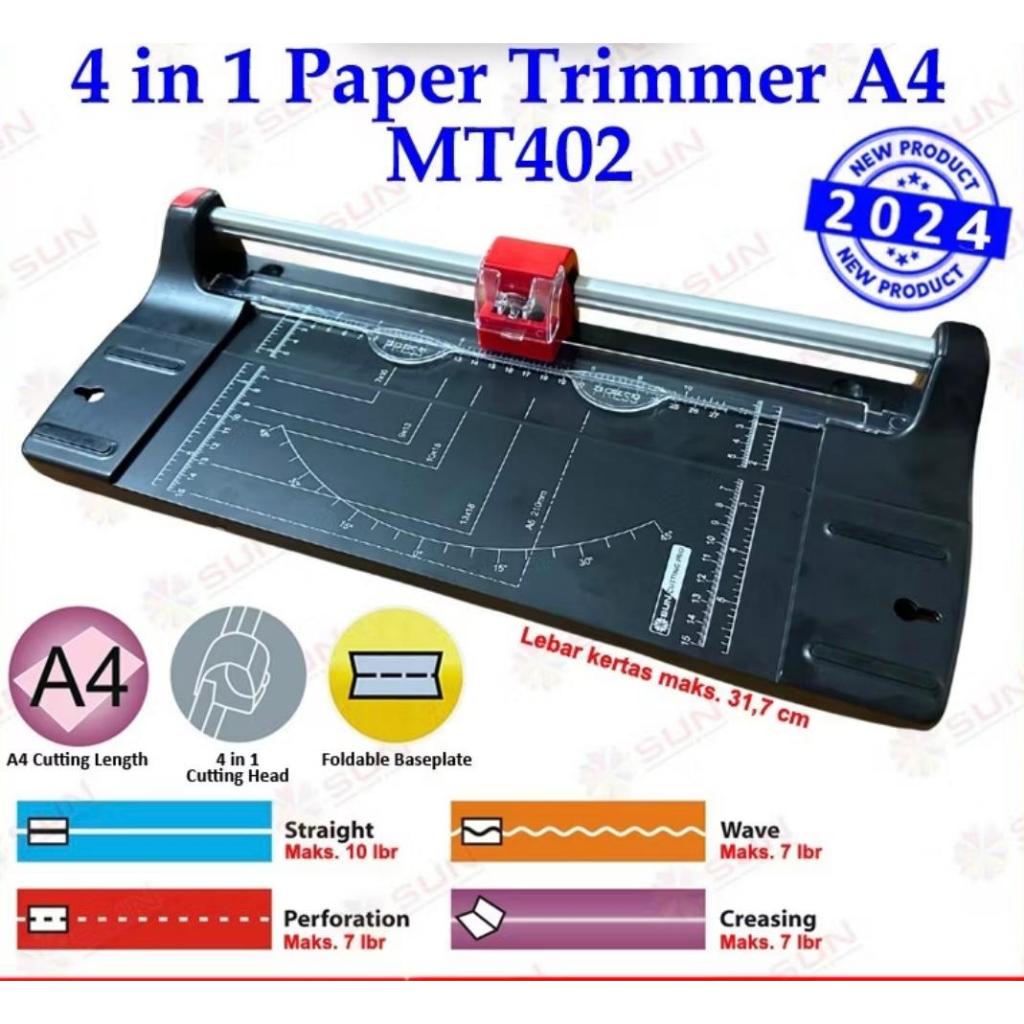 

Alat Potong Kertas 4 in 1 A4 MT400/MT402