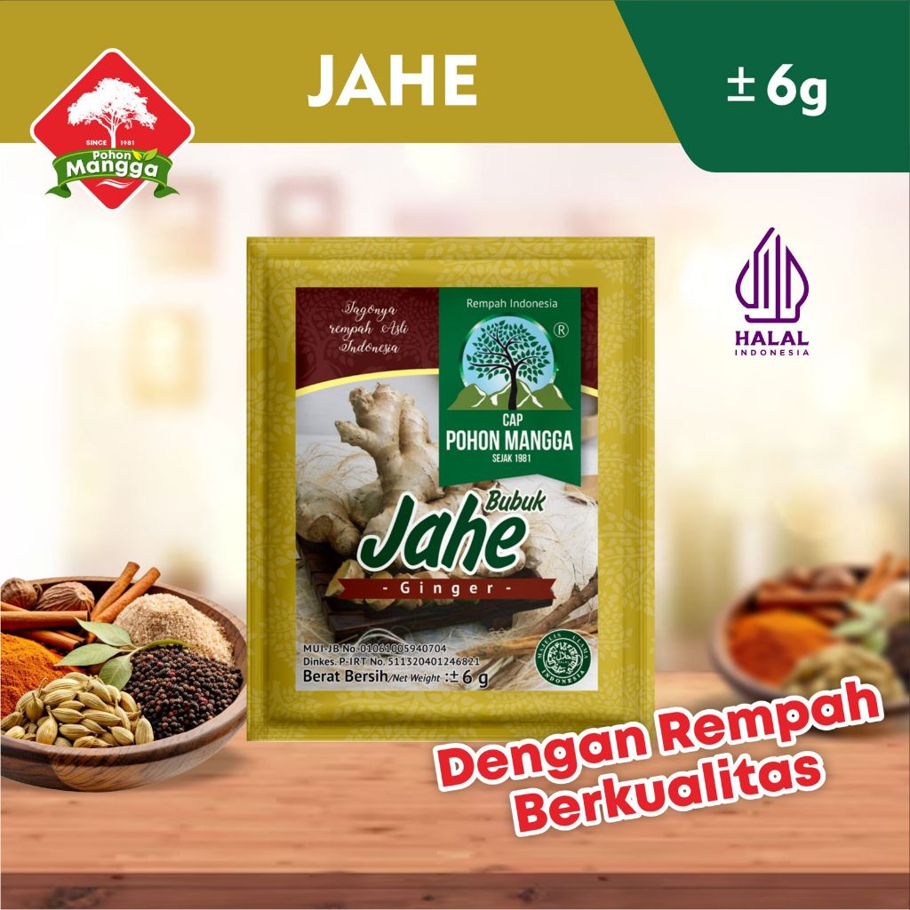 

BUBUK JAHE CAP POHON MANGGA