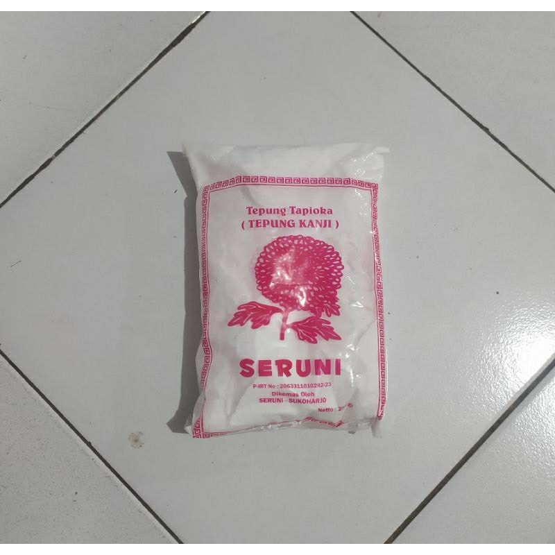 

Tepung Tapioka (Kanji) Seruni 250gr