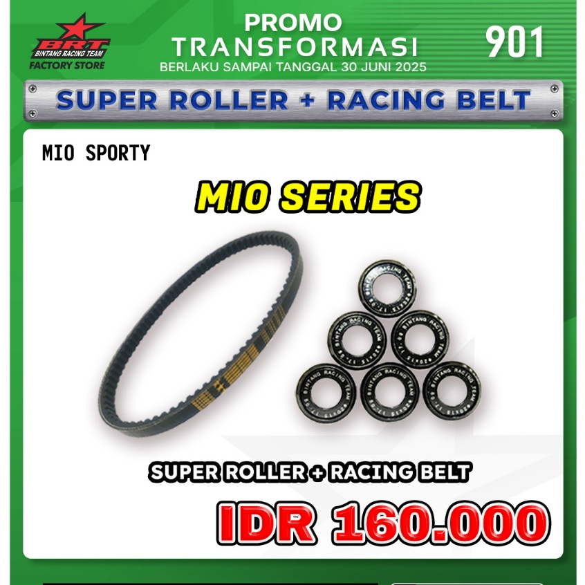 SUPER ROLLER + RACING BELT/MIO SPORTY BRT