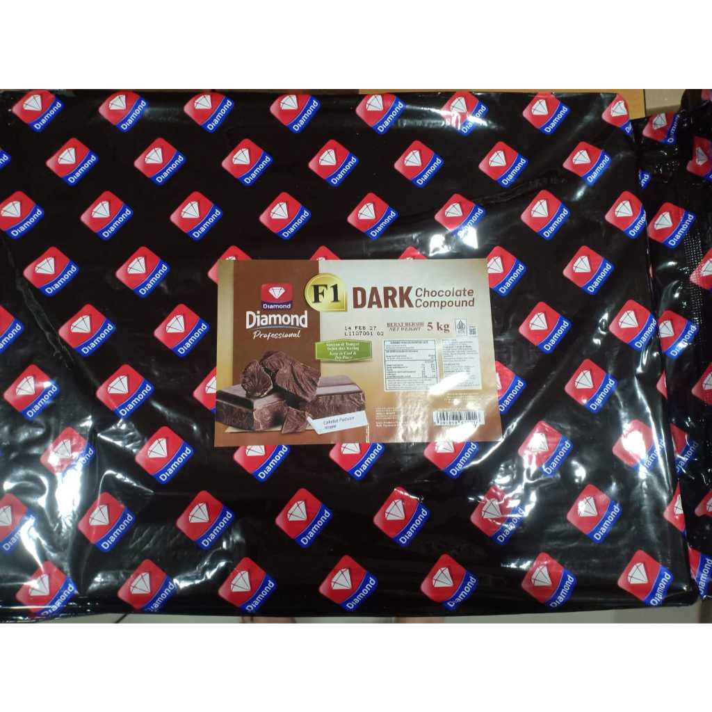 

JKL Diamond Dark Chocolate Compound F1 REPACK 250gr gr