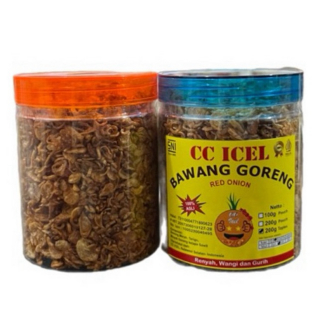 

BAWANG GORENG 100% ASLI - 200 gr - RENYAH, WANGI DAN GURIH