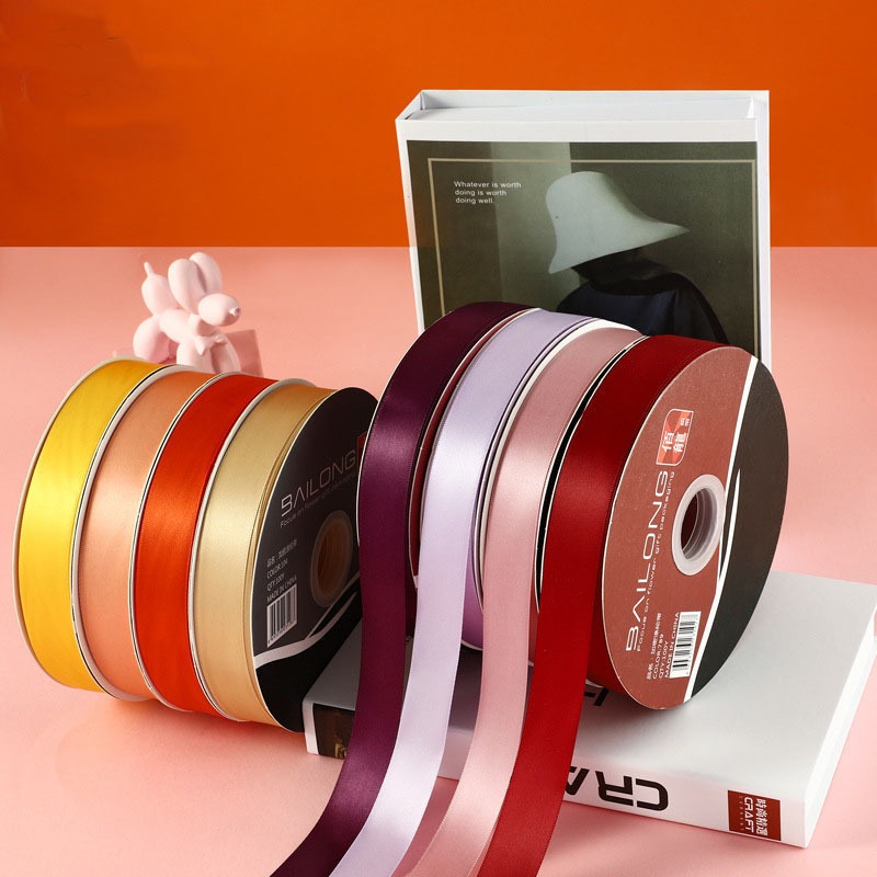 

PITA SATIN IMPORT UKURAN SEDANG LEBAR 2.5CM PREMIUM (ECER PER METER) PITA KADO GIFT BOUQUET BUNGA DEKORASI