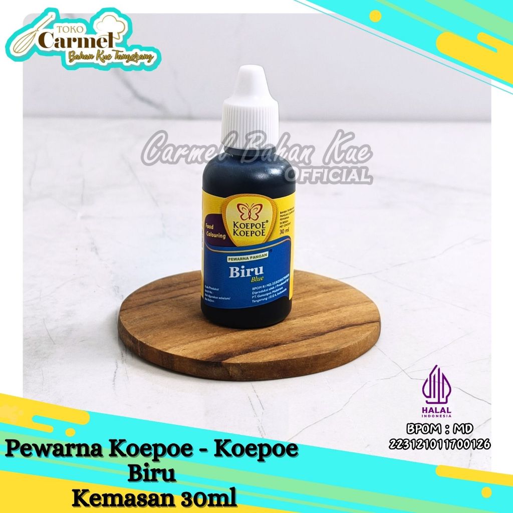 

Pewarna Koepoe Koepoe 30ml / Pewarna Makanan Kupu kupu