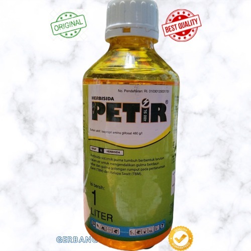 HERBISIDA PETIR 480SL (Isopropil amina glifosat 480 g/l) 1 Liter