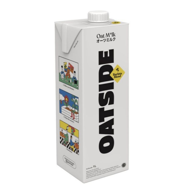 

(instant saja) OATSIDE Susu Oat Barista Blend 1 L