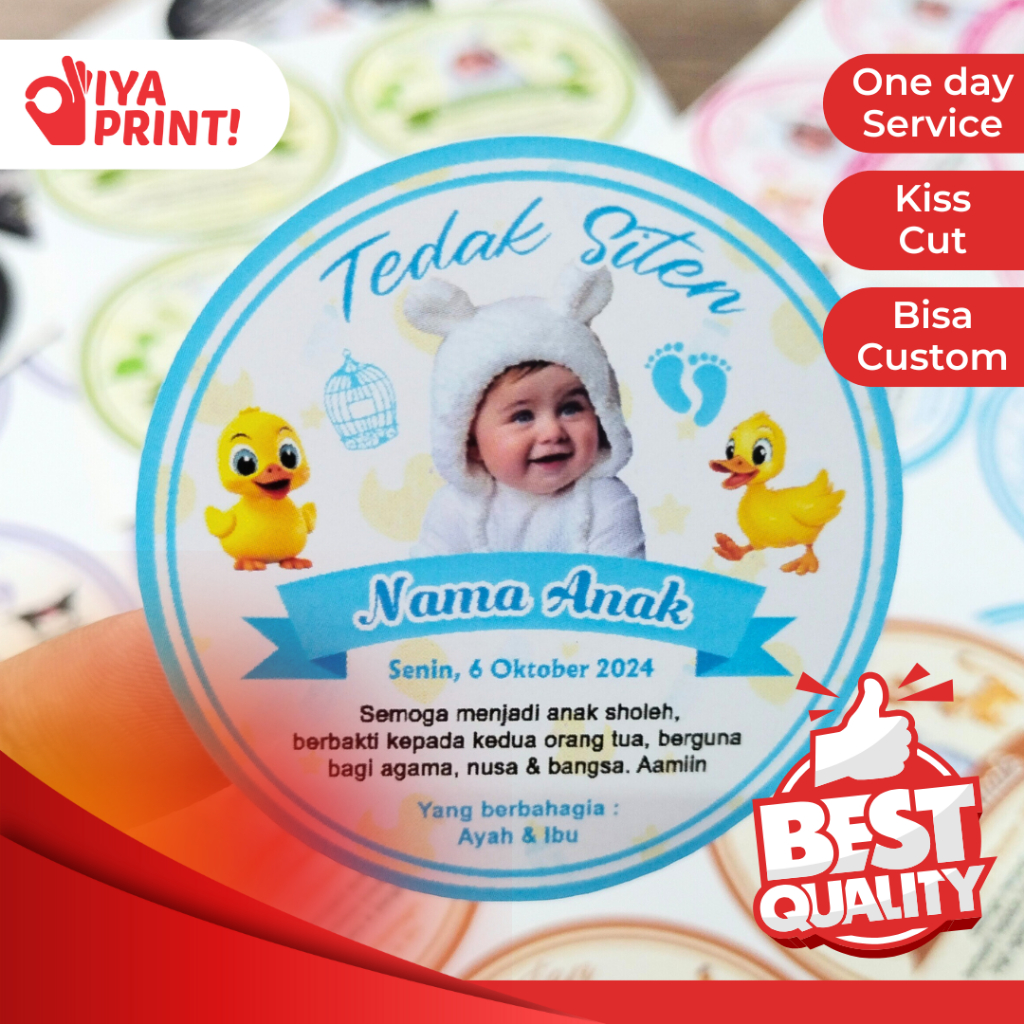 

Stiker Tedak Siten Free Design dan Cutting Bahan Cromo Tedhak Siten