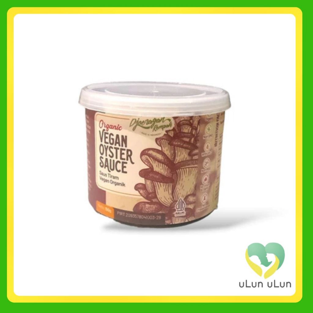 

Ulun Ulun Organic Vegan Oyster Sauce - Saos Tiram Organik Halal Djoeragan Rempah