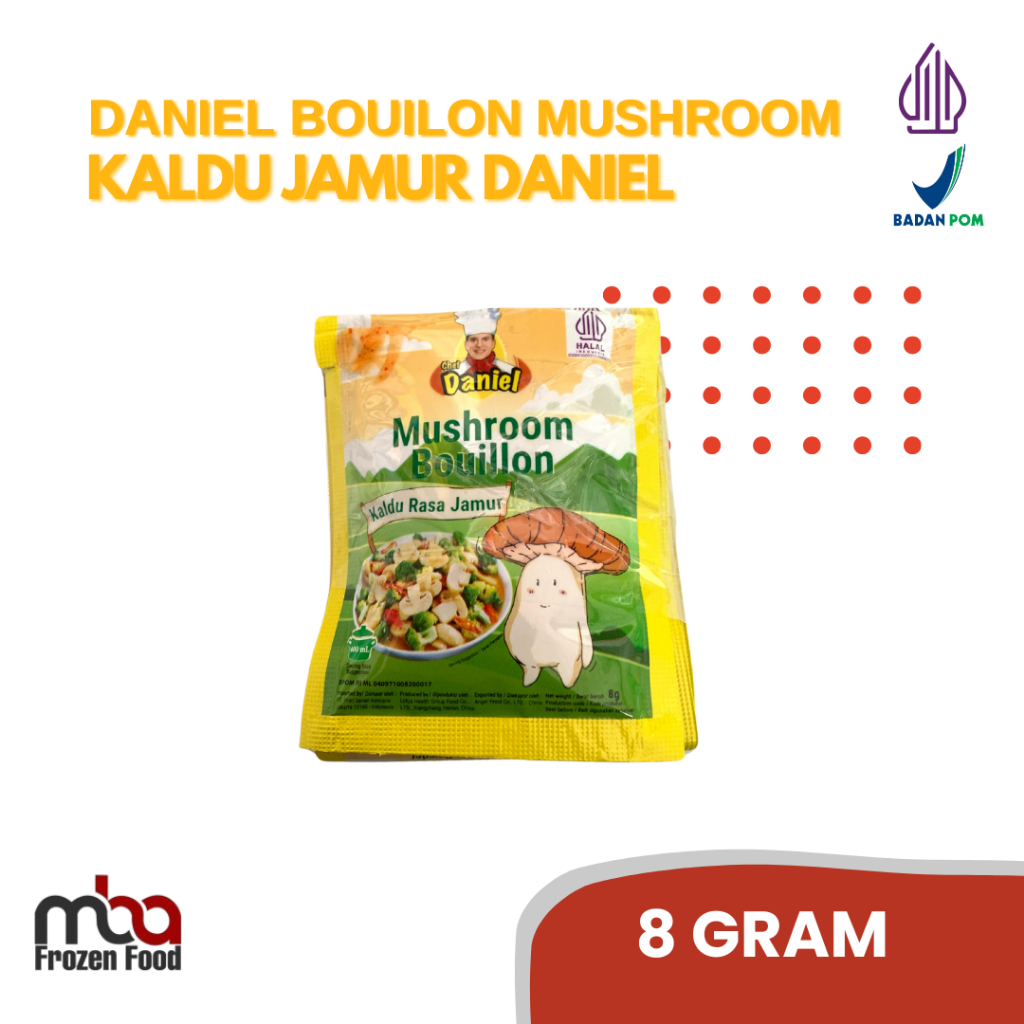 

DANIEL Kaldu Jamur / Mushroom Builon /Kaldu /Penyedap /Bumbumasak /Bumbu /Jamur /Kaldujamur /Kalduayam /Kaldusapi