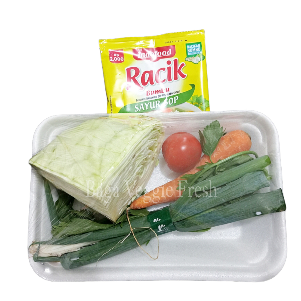 

Paket Sayur Sop Kobis/Kol+Racik Sop