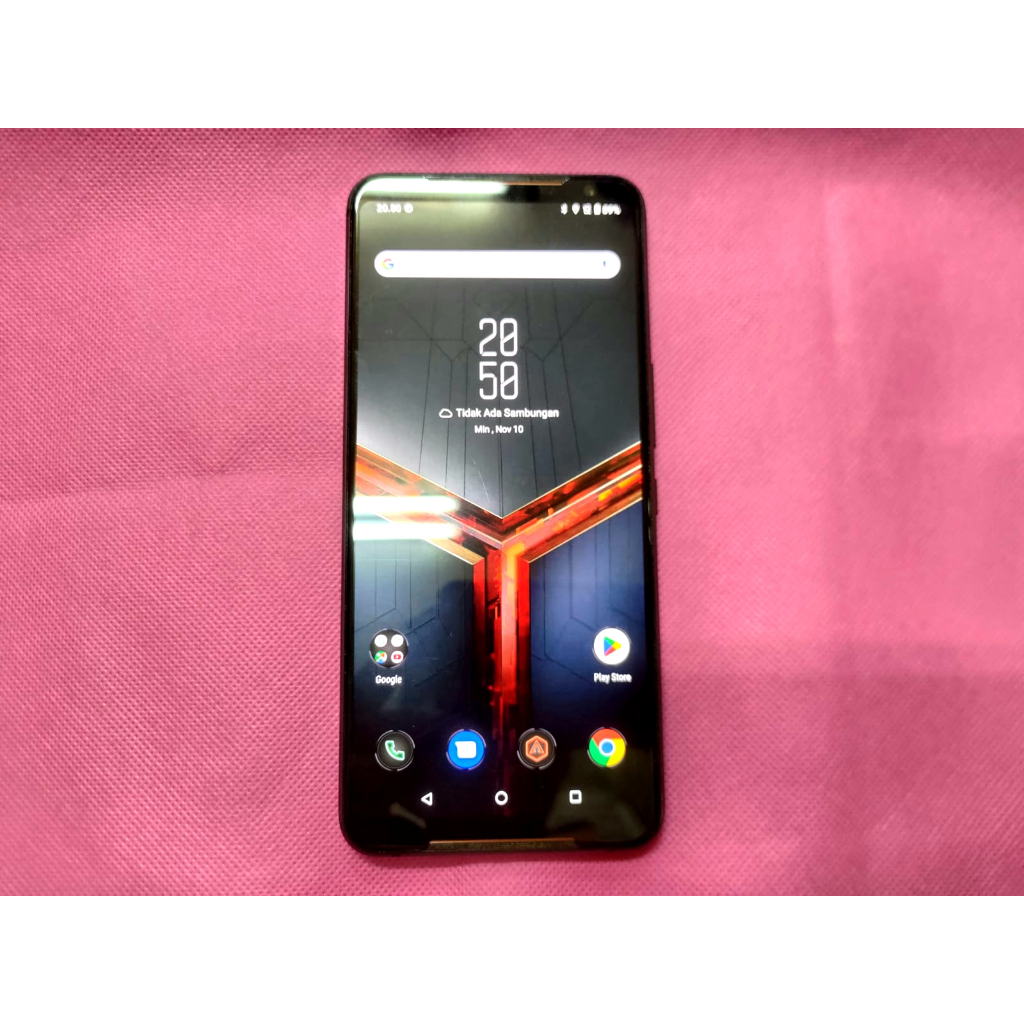 Hape Gaming ASUS ROG Phone 2 ROG 2 LTE RAM 12/512 Seken Mulus Signal Anti Begal
