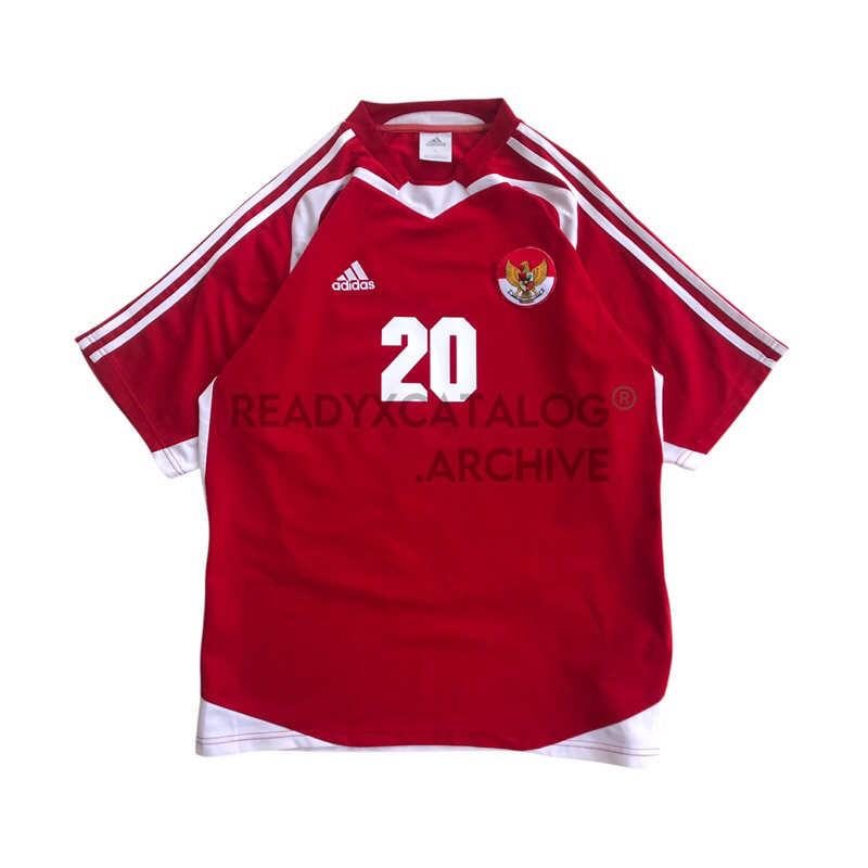 Jersey Timnas Bambang Pamungkas 2004 Vintage Template