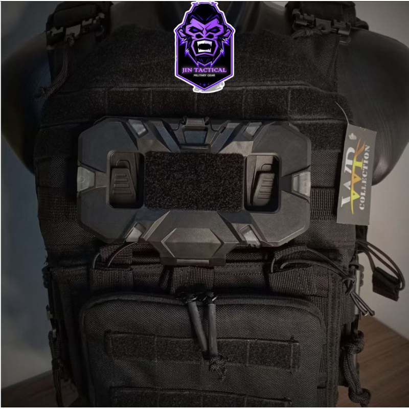 Navigation Board Tactical / Holder Navigasi Bodyvest / Nav Board Flip Lite / Dudukan Hape Rompi Tact