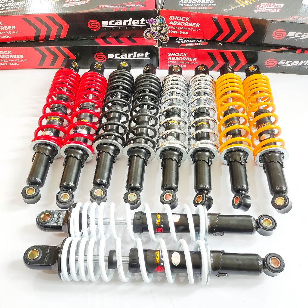 SHOCK ABSORBER SHOCK BREAKER 8989 SCARLET 340 MM
